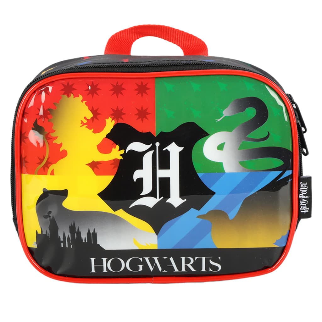 Lancheira Harry Potter Escolar Térmica Casas Hogwarts Infantil Meninos Luxcel Volta às Aulas