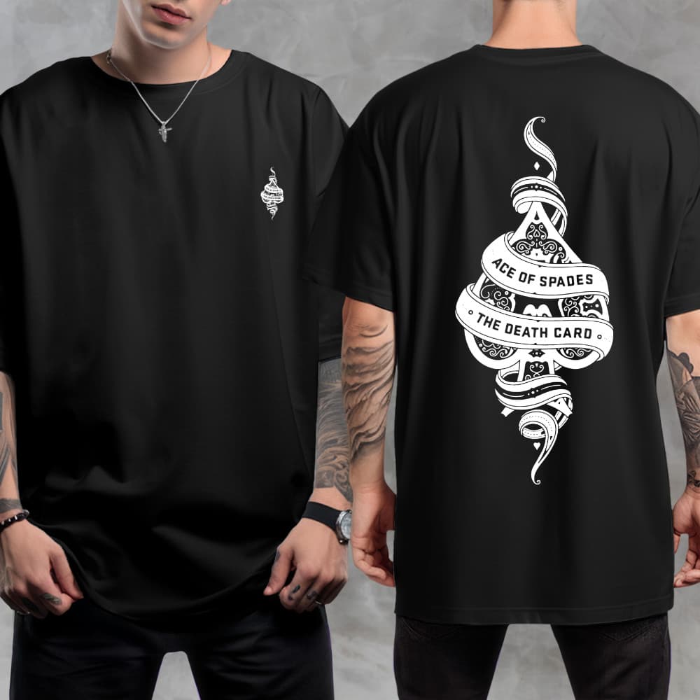 Camisa Camiseta Estampada The Death Cards 100% Algodão Fio 30.1 Envio Imediato