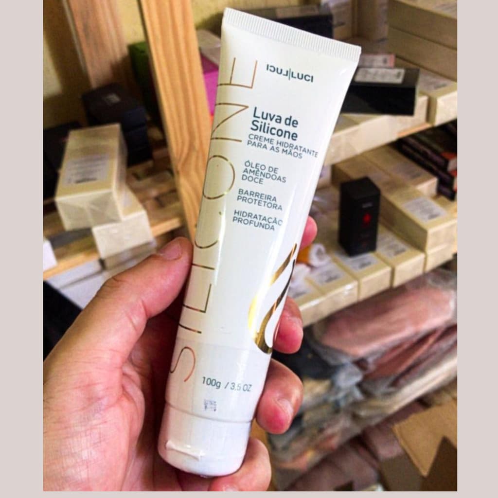 Creme Hidratante Luva de Silicone Luci Luci Amendoas - 100g