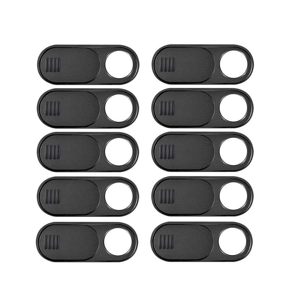 Kit 10 Películas de Privacidade para Câmera Webcam - com Slider Deslizante, Portátil e Seguro