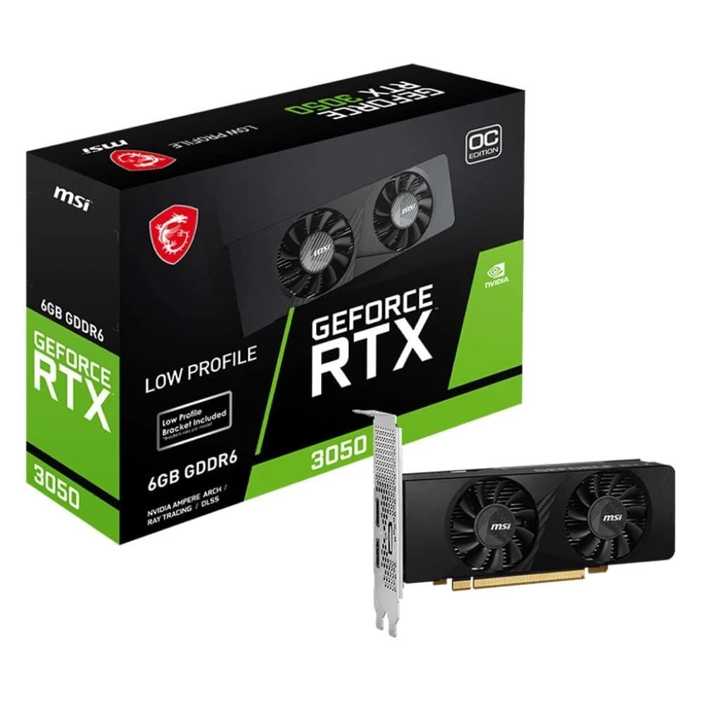Placa Video 6gb RTX3050 MSI Gddr6