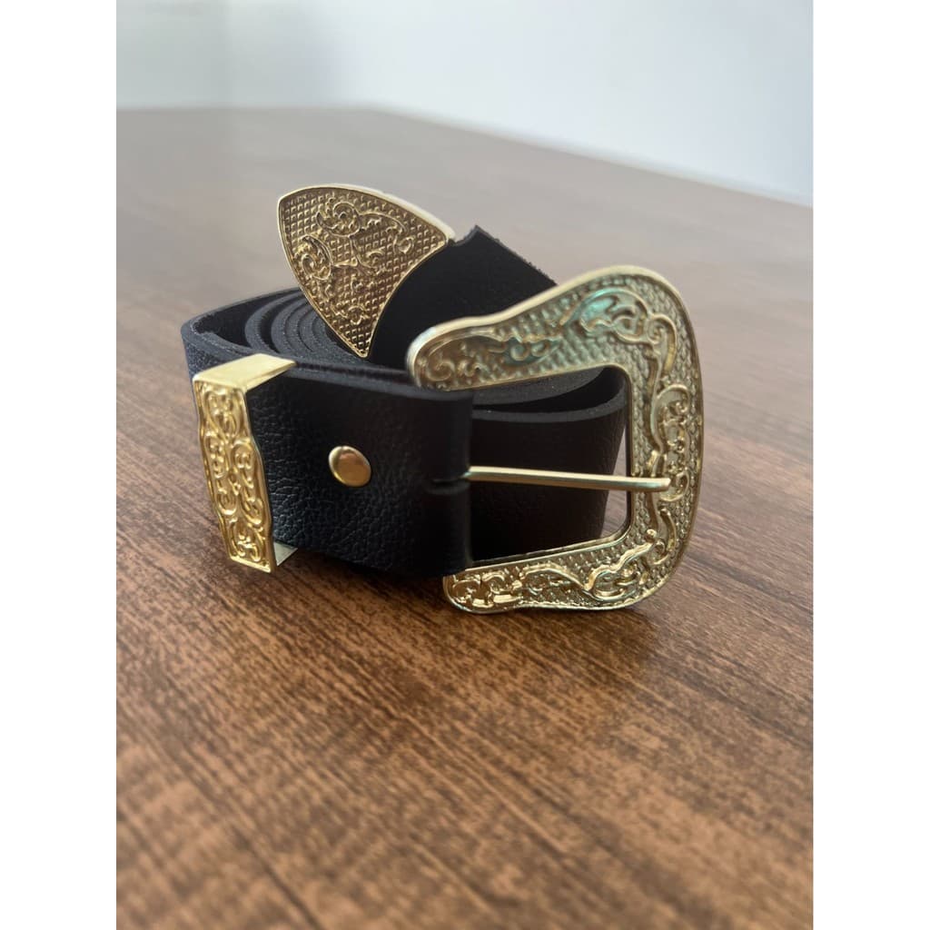 Cinto Feminino country BIBI  DOURADO