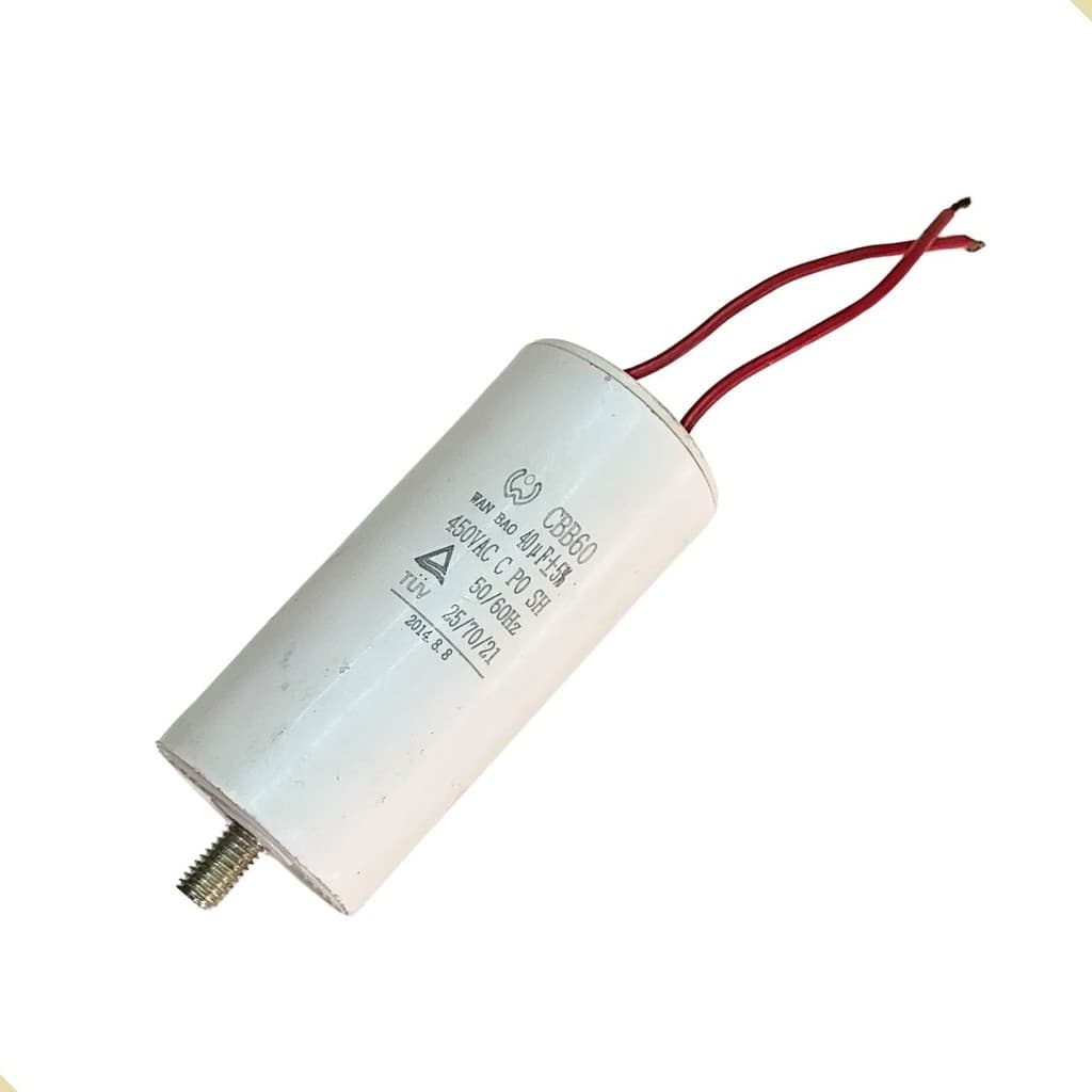 Capacitor 40uf 220v Para Motocompressor Vonder Mcv076