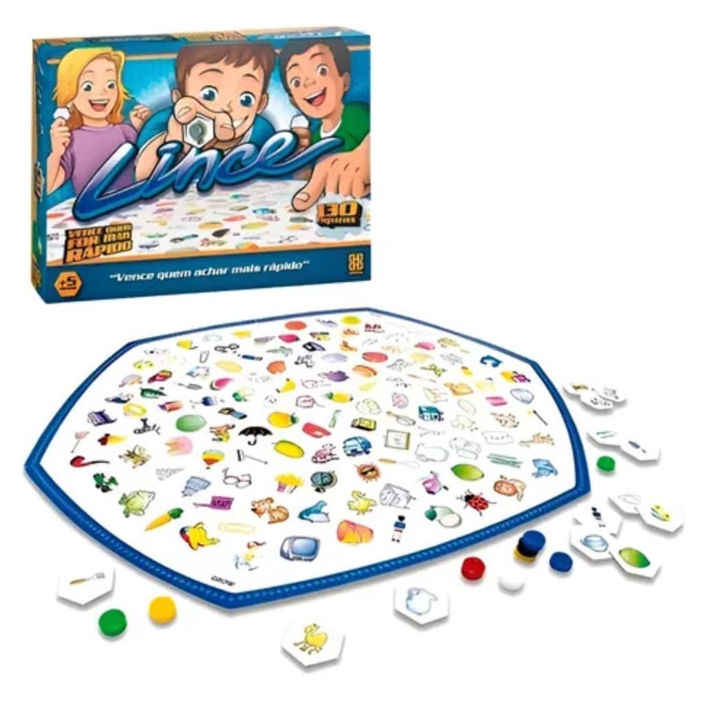Jogo Pedagógico Lince Grow - 130 Figuras