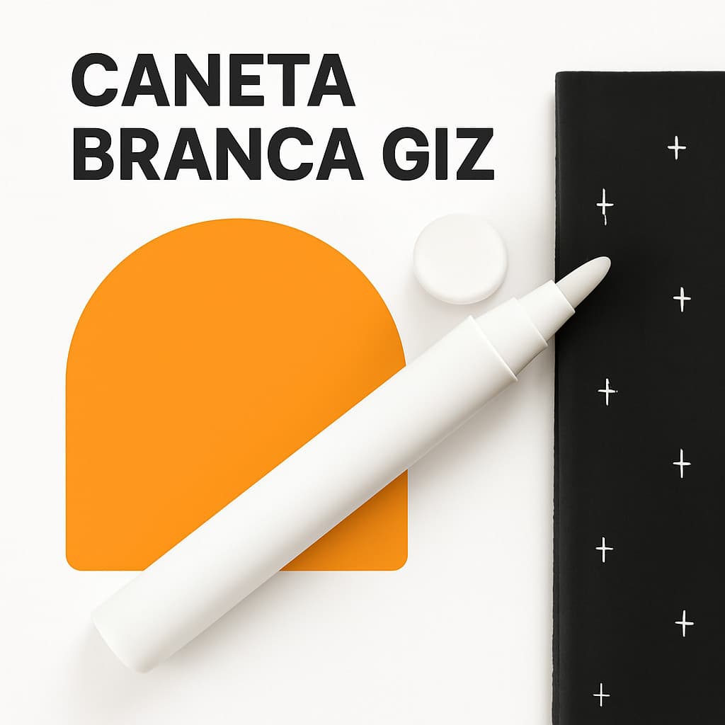 Caneta Branca De Giz Liquido Para Quadro Preto E Óculos