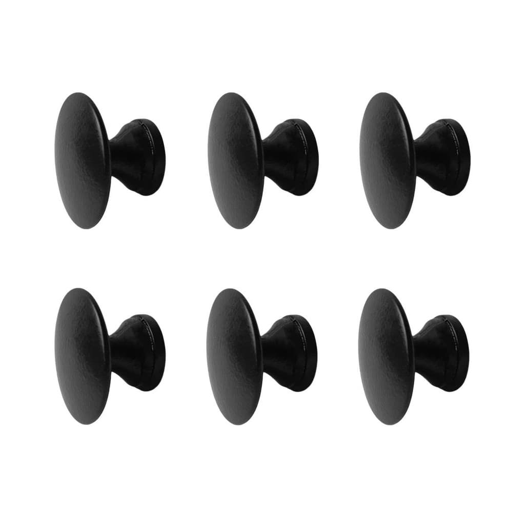 Kit 6 Puxadores Para Móveis Porta Gaveta Armário Bolinha Redondo