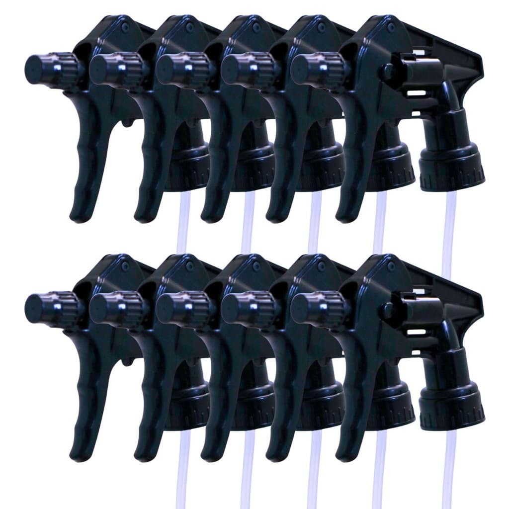 10X GATILHOS BORRIFADOR BICO C/ GRAU DE LEQUE DE 0 A 40º SPRAY E JATO D'ÁGUA