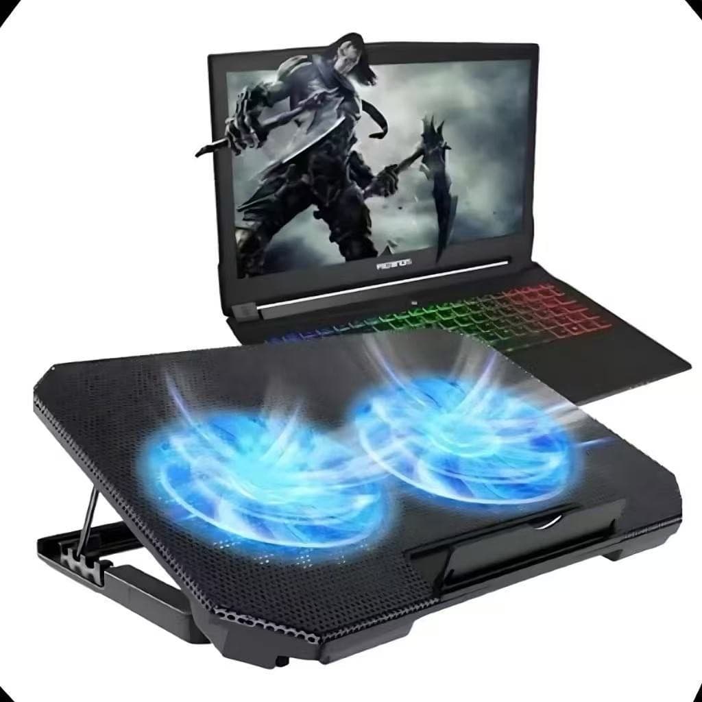 Suporte Para Notebook Com Cooler  e Luzes Apoio notebook Articulado