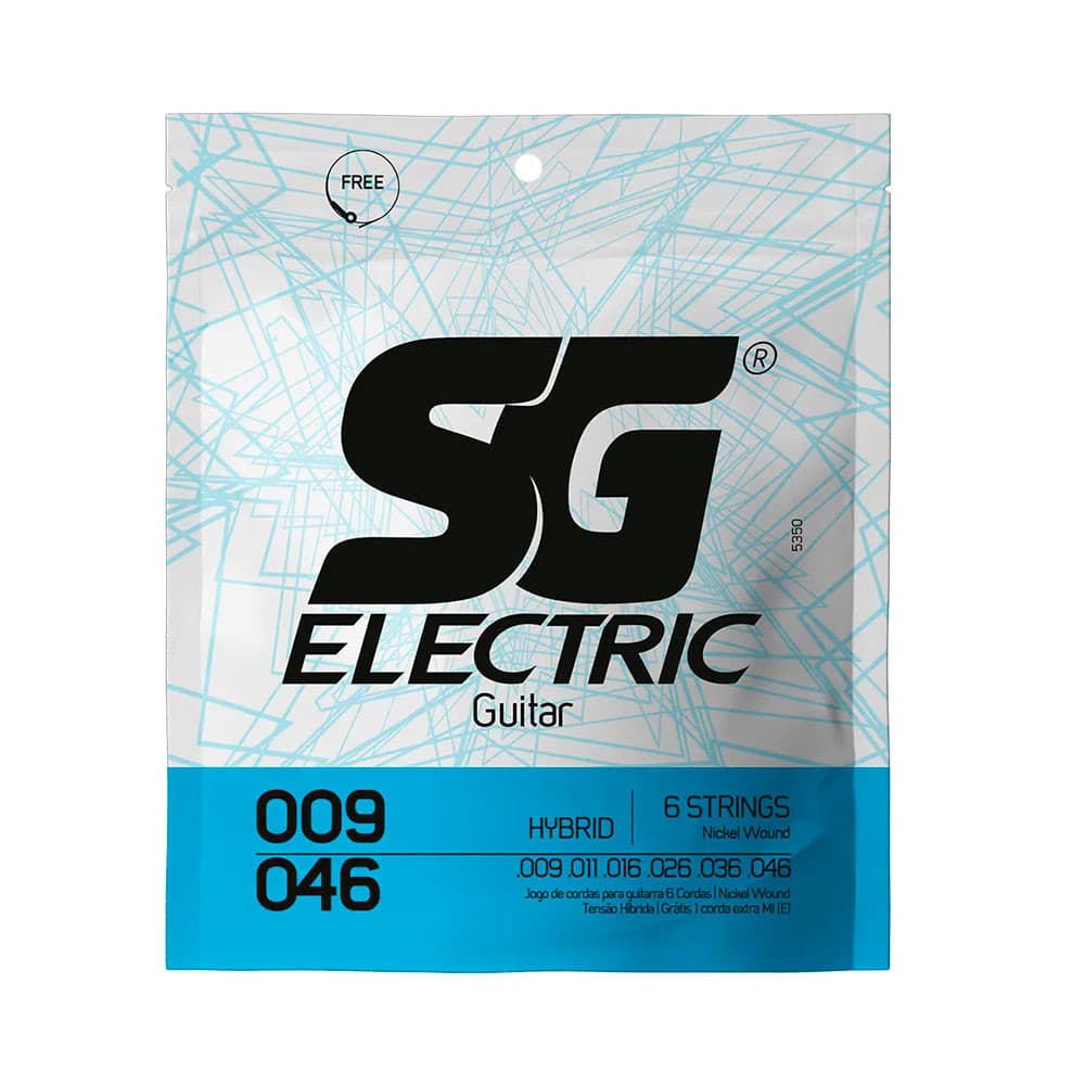 Encordoamento SG P/ Guitarra Híbrida 9/46 - EC0497