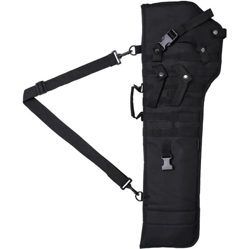 Shotgun Saco De Ombro Mochila Tática Rifle Armazenamento Molle Arma Coldre Acampamento Ao Ar Livre Caça