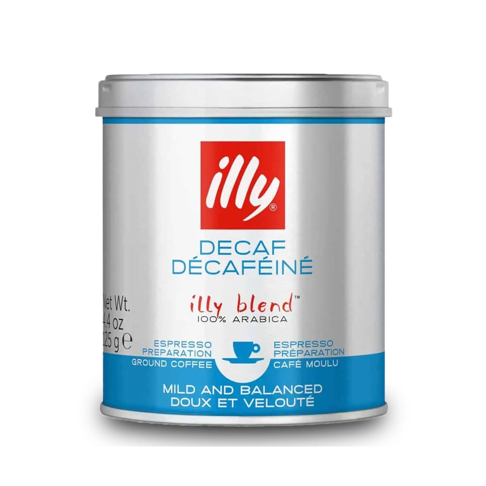 Café Illy Descafeinado Moído Espresso Lata 125g