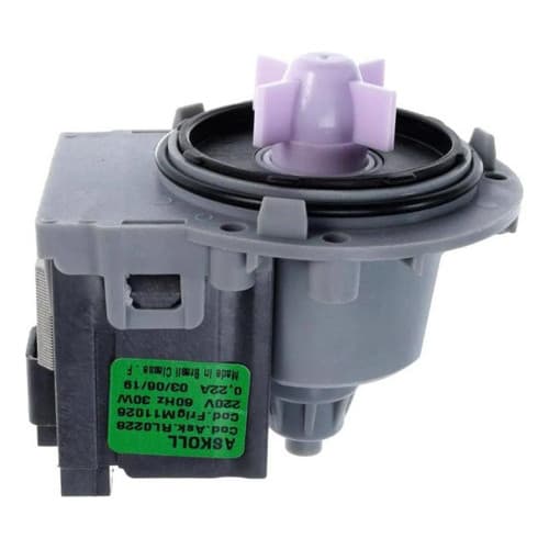 Eletrobomba Saída De Água Lavadora Universal Bomba 220v