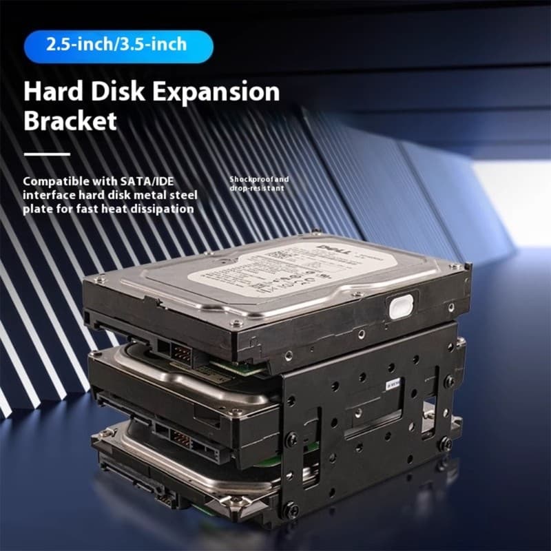 Estrutura De Metal SK SSD 2 Disco Rígido De Computador De Montagem Interna De 5 Polegadas E 3