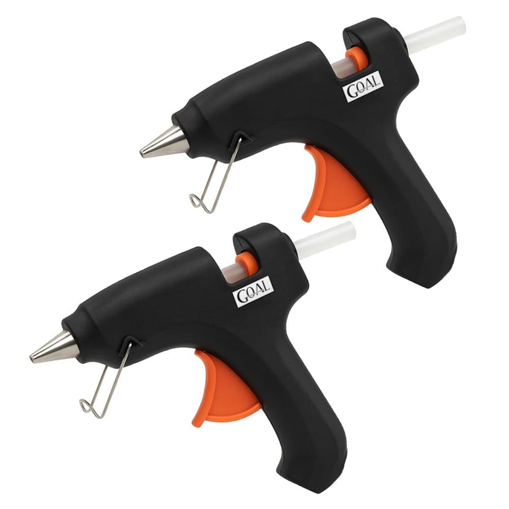 2 Pistolas Aplicadores De Cola Quente 20W Bivolt 110/220V Para Cola Fina 7mm