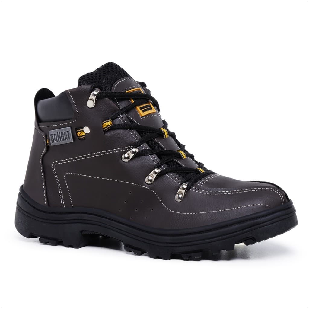 Coturno Masculino Bota Motociclista Motoboy Militar Cano Médio Tático