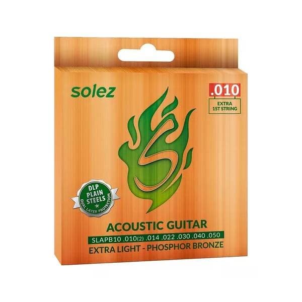 ENCORDOAMENTO SOLEZ VIOLAO 6 CORDAS P. BRONZE SLAPB10 0.010