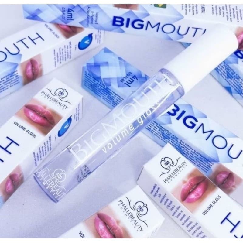 Kit 3 Gloss Labial Volume Bigmouth da PhalleBeauty