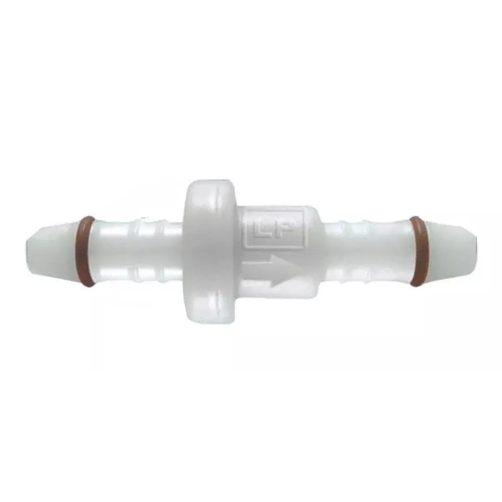 VÁLVULA DE RETENÇÃO ANTI RETORNO PARA COMBUSTÍVEL, ÁGUA E AR 8MM (LP204128128)
