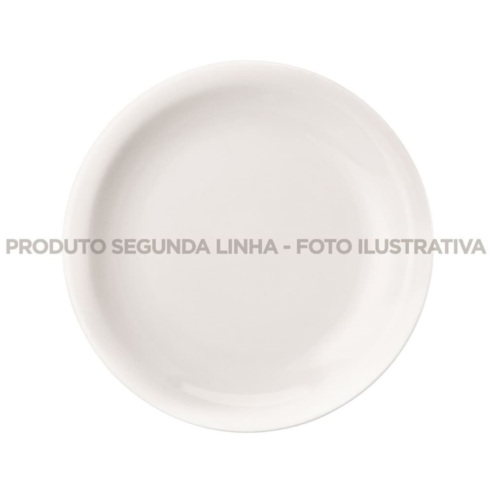 Prato Raso 26cm Porcelana Schmidt - Mod. Protel 2° LINHA 073