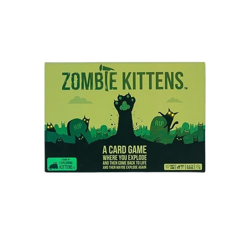 Zombie Kittens Card Board Game Party Get-together Drinking Cards Game