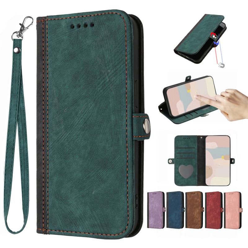 Capa Flip De Couro Magnético Para Infinix Hot 70 60 60i 50 50i 40 40i Smart 20 10 9 8 7 Pro Plus Suporte De Cartão HD De