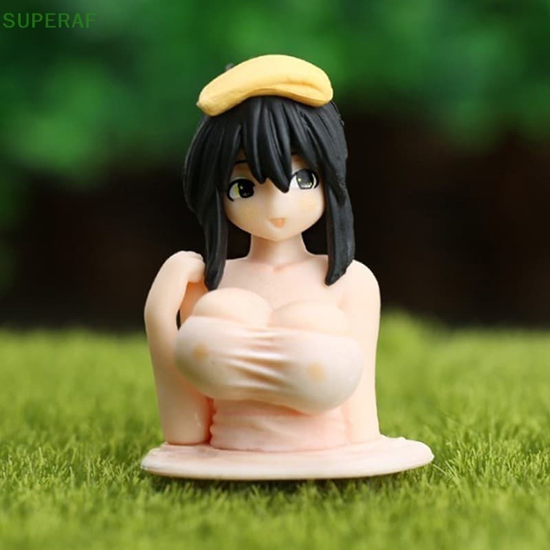 Anime Carro Decoração De Mesa Boneca Peito Agitando Kanako Figura De Ação Quente
