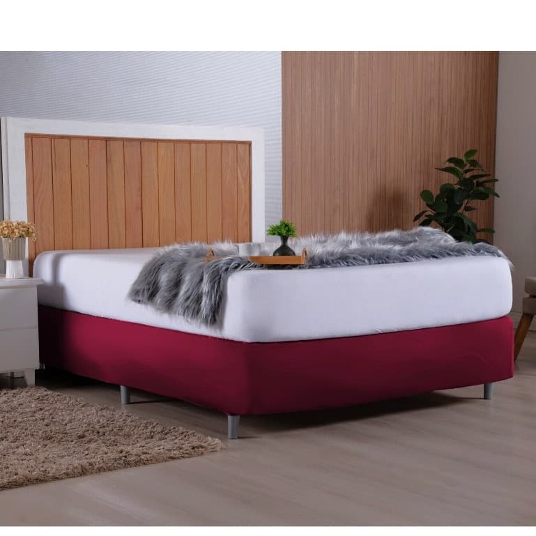 Capa para Cama Box, Protetor para Cama, Premium, Tamanho Casal, Queen , Ajustável, com Elástico