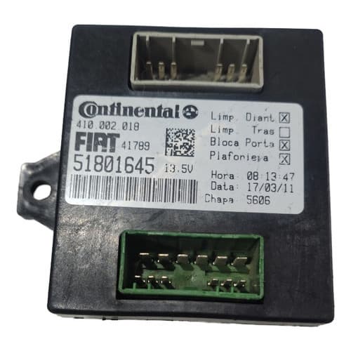 Modulo Limpador Parabrisa Fiat Palio Siena Strada - 51801645