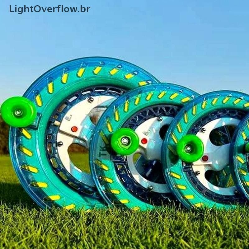 [LightOverflow] 1 Peça 200/300/400M Enrolador De Carretel De Pipa Corda De Roda De Fogo Ferramenta De Alça Voadora Linha
