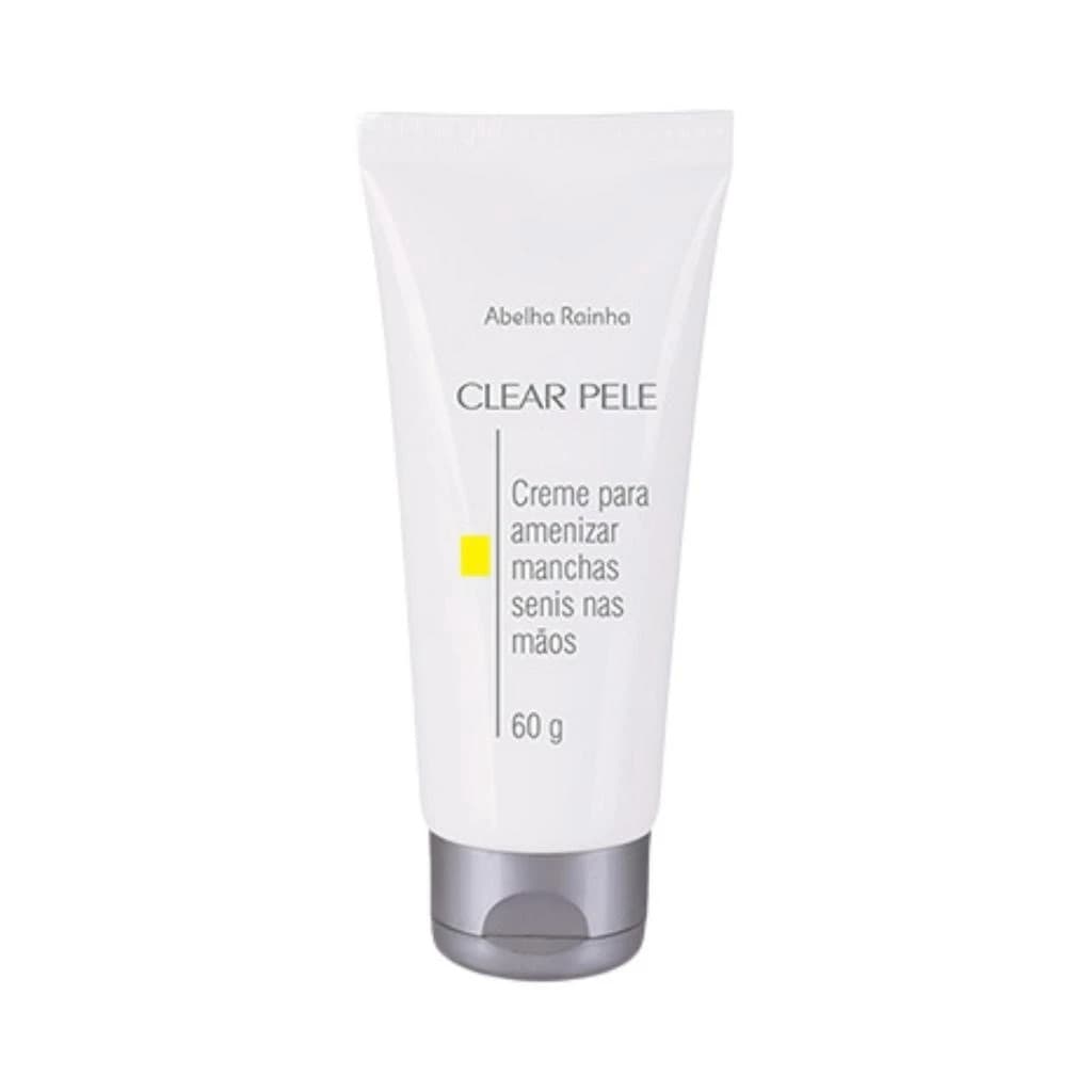 Abelha Rainha Clear Pele Creme Para Amenizar Marcas Senis nas Mãos - 60g