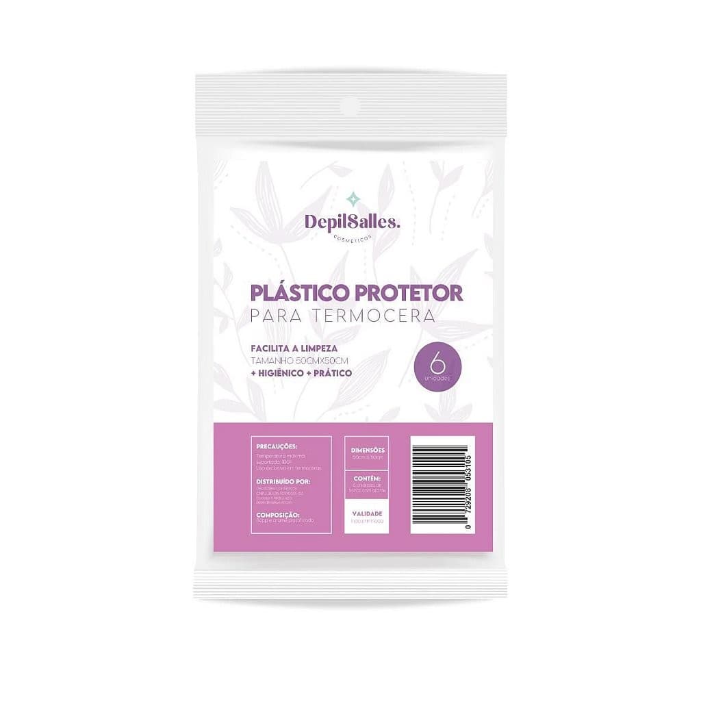 Plastico Protetor para Termocera DepilSalles - 6un