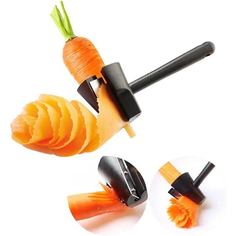 Modelador E Descascador De Vegetais Cortador Em Espiral Pepino De Cenoura Multifuncional De Frutas