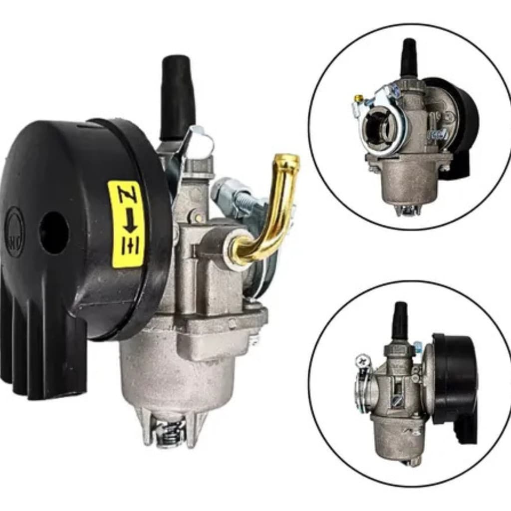 Carburador Black Para Bicicleta Motorizada 2 Tempos De 48cc A 80cc
