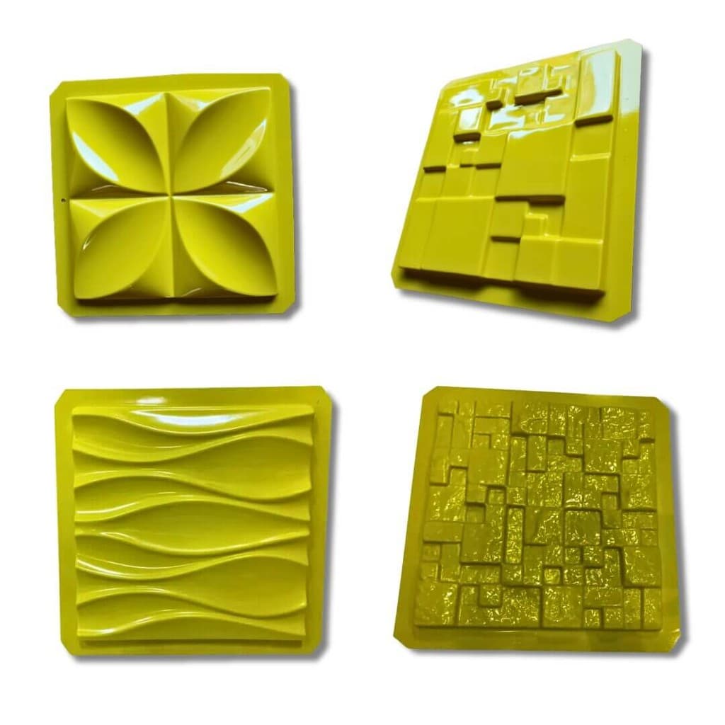 kit 4 Formas 3d Gesso