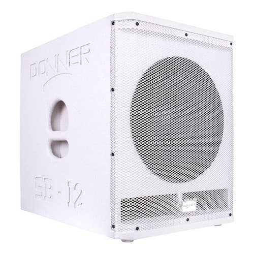 Subwoofer Grave Ativo Ll Audio 12 500wrms Branco Igreja Show