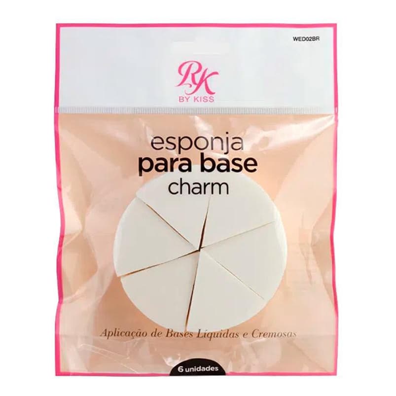 Kit De Esponjas Para Base Com 6 Un Charm Ruby Kisses