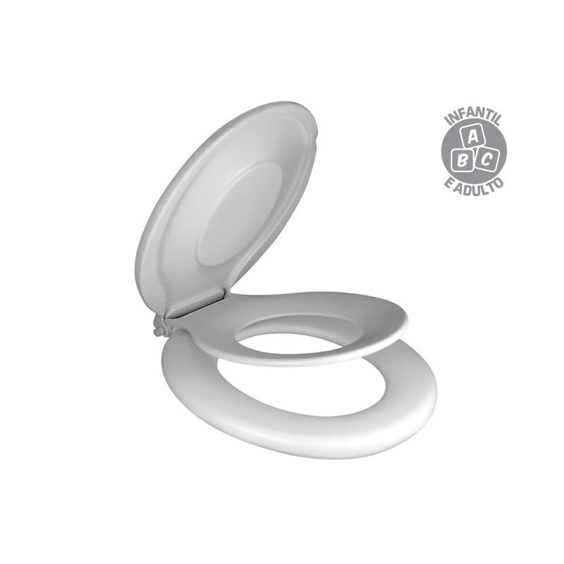 ASSENTO SANITÁRIO INFANTIL REDUTOR OVAL UNIVERSAL