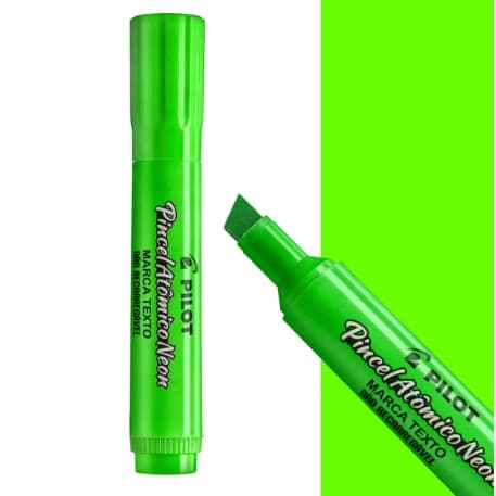 PINCEL ATOMICO NEON VERDE PILOT