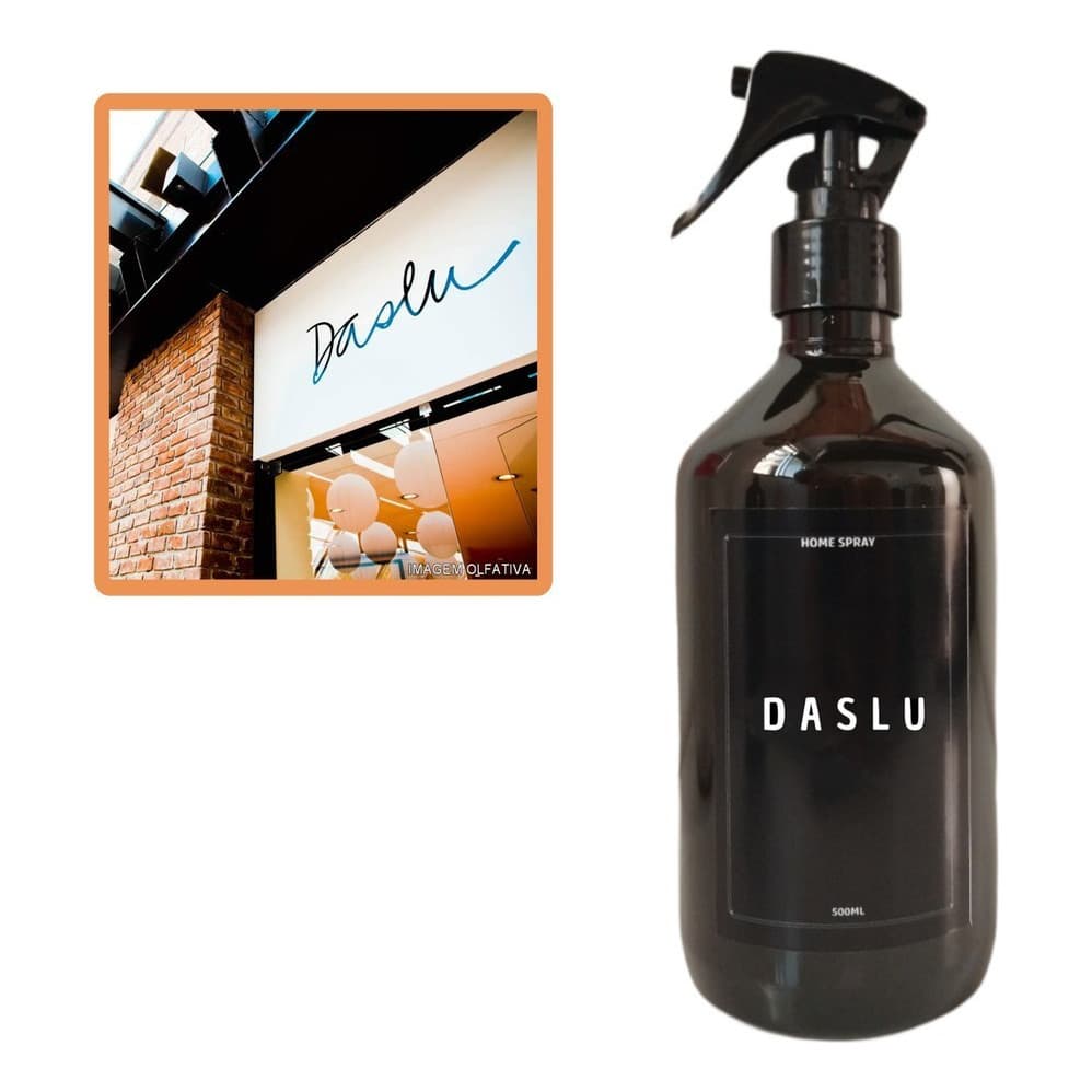 Aromatizador DASLU Vanilla Baunilha Aromatizante Spray Cheirinho de Shopping 500ml Lojas Famosas