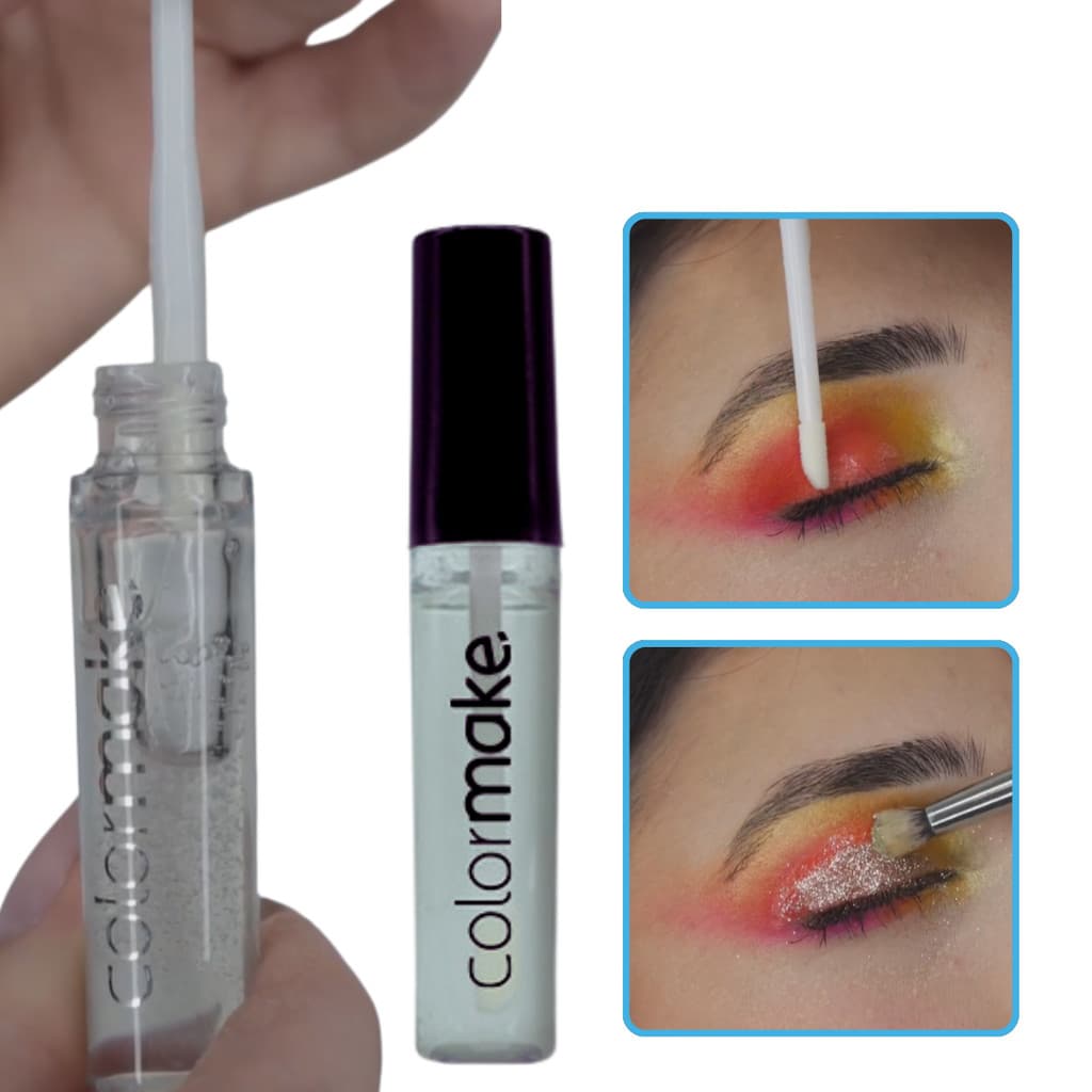 Cola Glitter Liquida Colormake Maquiagem Artística Pintura