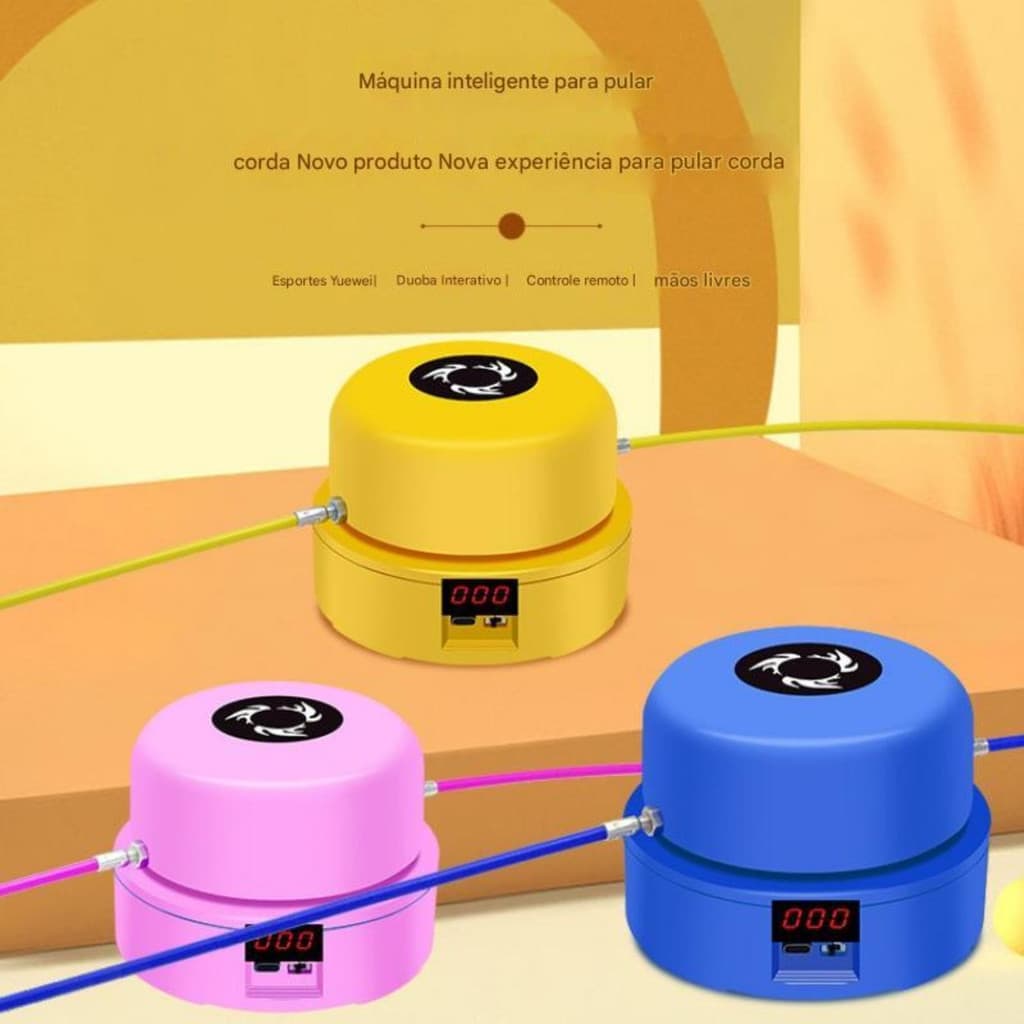 Máquina Inteligente Contagem Para Corda De Pular Automática Para Fitness esportes
