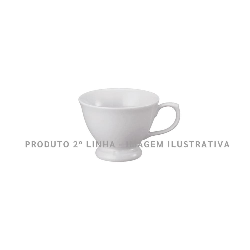 Xícara Café Sem Pires 70ml Porcelana Schmidt - Mod. Pomerode 2ª Linha 114