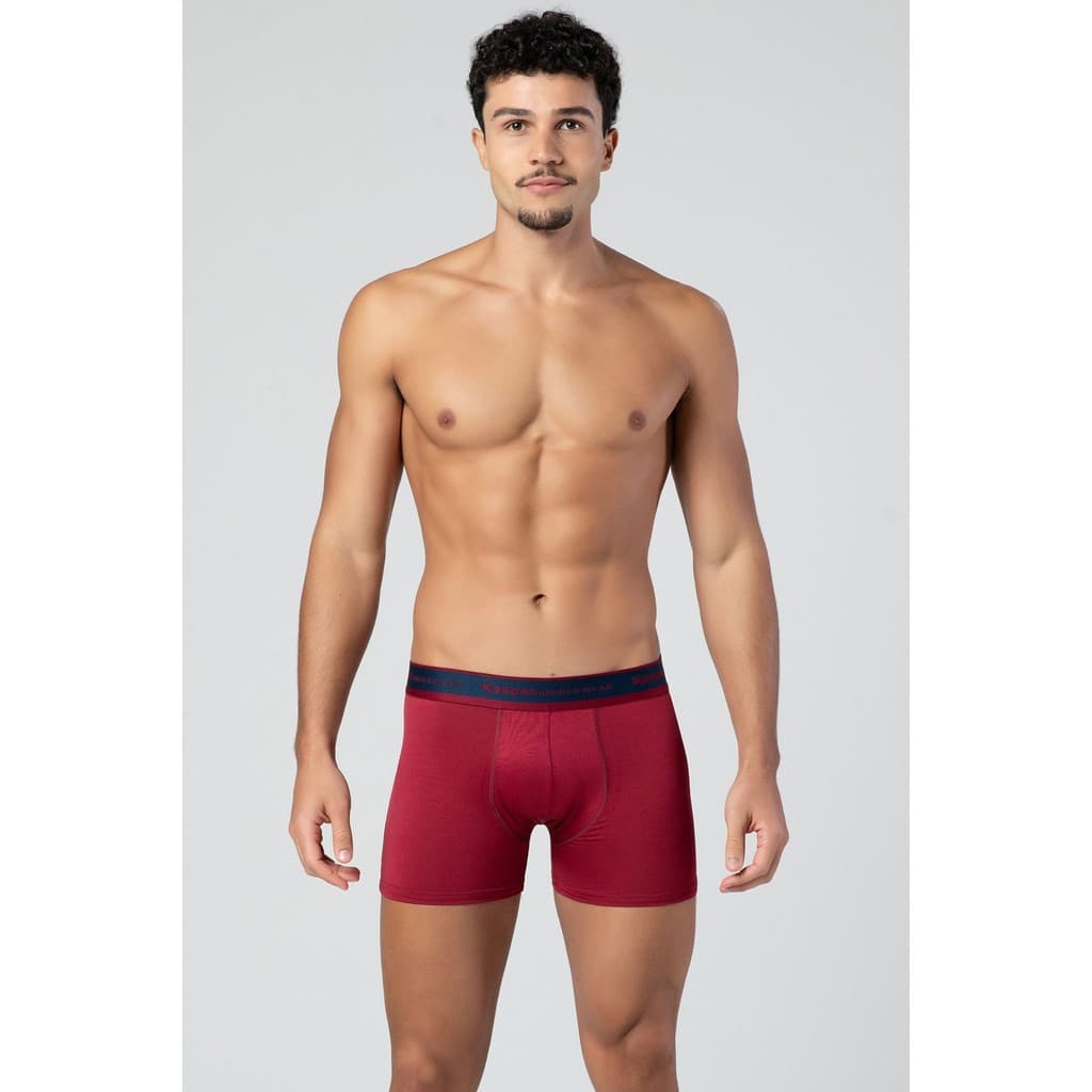 Boxer Microfibra Soft Lisa Toque Aveludado Keeper 480