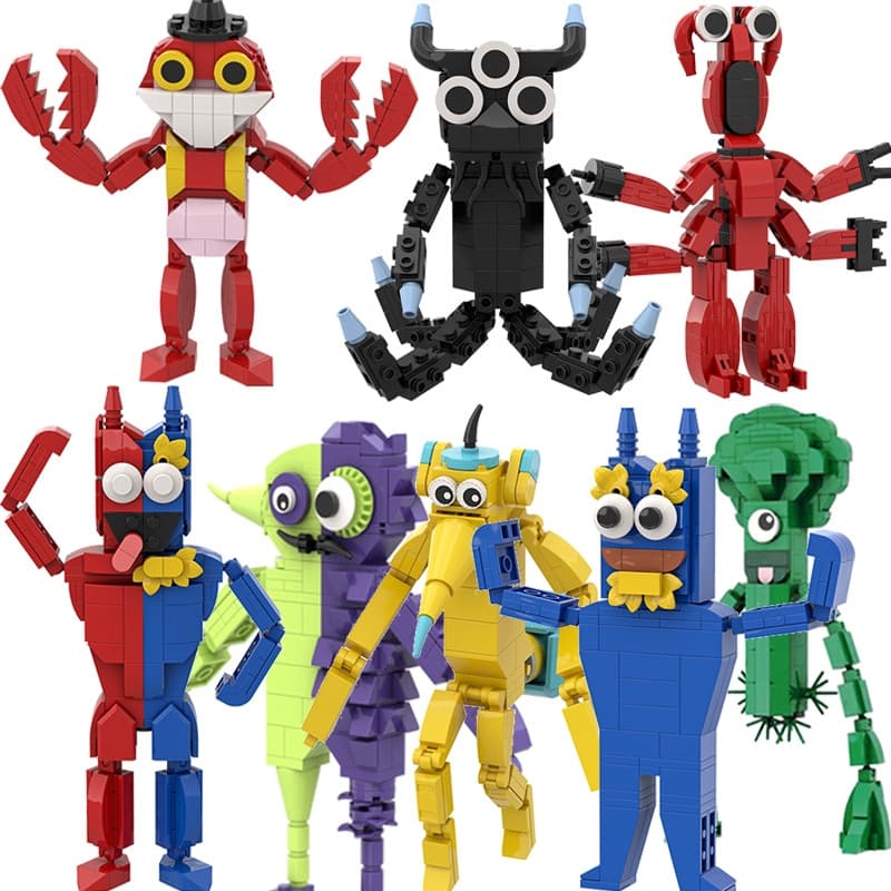 Novo Jardim do Banban Lego Skibiditoilet Compatível Bloco Brinquedo Educativo gongongon Jog