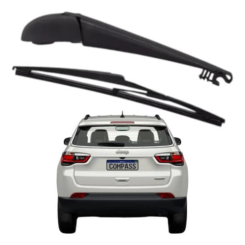 Braço Limpador Traseiro E Palheta Para Jeep Compass
