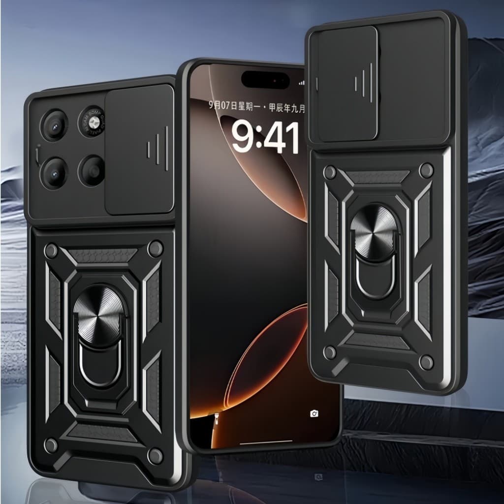 Para Motorola Moto Edge 70 60 50 Fusion G37 G47 G67 G77 G86 G56 G15 G75 G85 Caso Armadura À Prova De Choque Suporte Do C