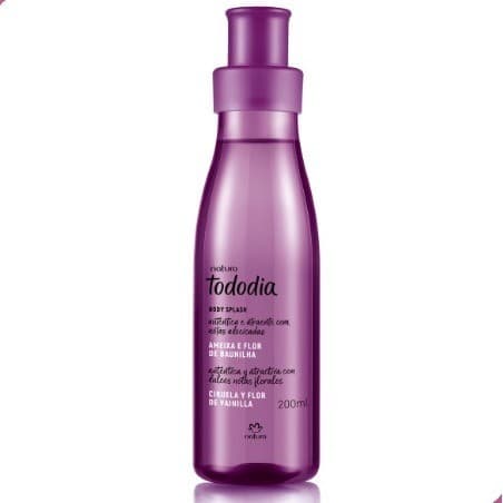 Tododia Body Splash Colônia Feminina Natura - 200ml Ameixa e Flor de Baunilha