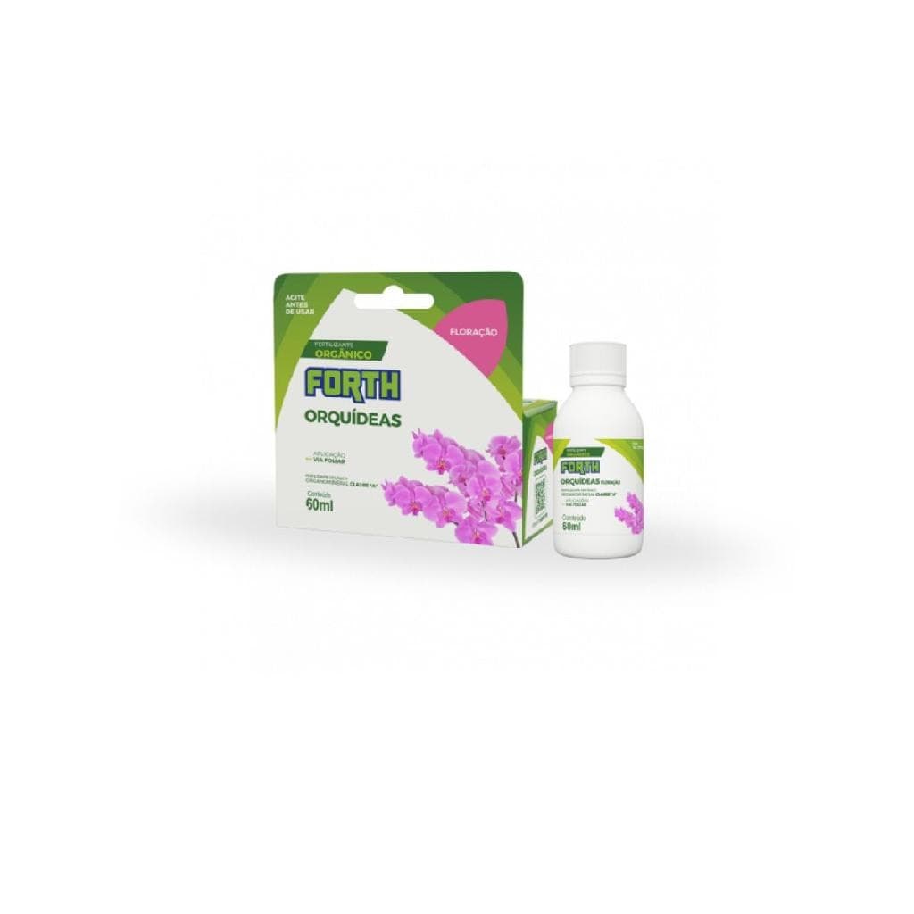 Fertilizante Adubo Forth Orq. Floração Conc. 60 Ml- Frasco