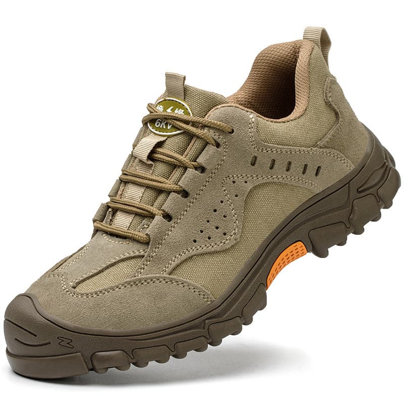 Sapatos de segurança/isolação/anti-esmagamento/antifuro/leve/confortável/touca de aço/soldagem elétrica anti-escaldante/