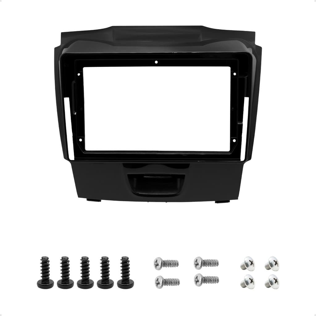 Moldura 2din 9 Pol Chevrolet S10 Trail Blazer 2012/16 Black